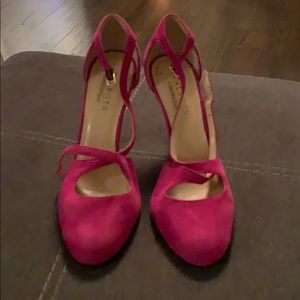 Talbots Bright Pink Heel